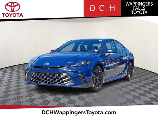 Blue 2025 Toyota Camry SE
