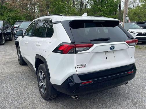 Super White 2021 Toyota RAV4 Prime SE