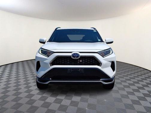 Super White 2021 Toyota RAV4 Prime SE
