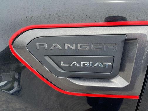 Shadow Black 2023 Ford Ranger LARIAT