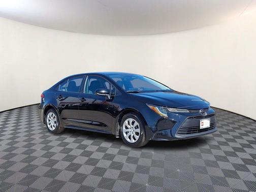 Midnight Black Metallic 2023 Toyota Corolla LE