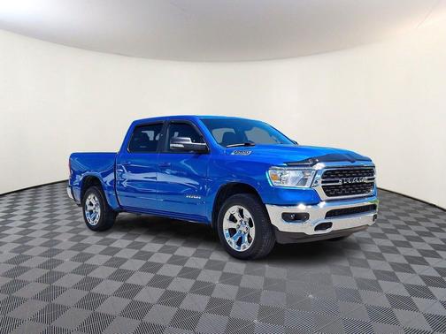 Hydro Blue Pearlcoat 2022 RAM 1500 Big Horn/Lone Star