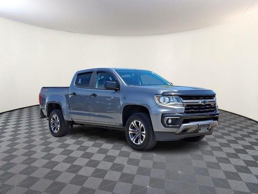 Satin Steel Metallic 2021 Chevrolet Colorado Z71