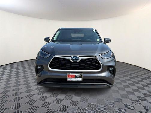 Magnetic Gray Metallic 2023 Toyota Highlander Hybrid XLE