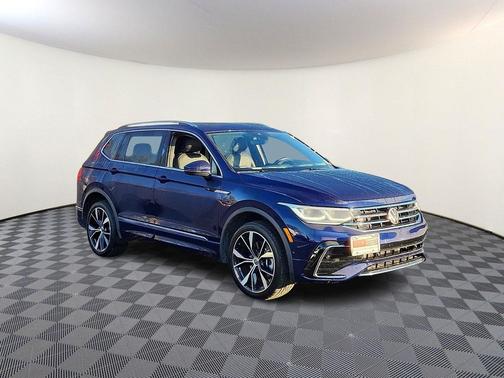 Atlantic Blue Metallic 2024 Volkswagen Tiguan 2.0T SEL R-Line 4MOTION