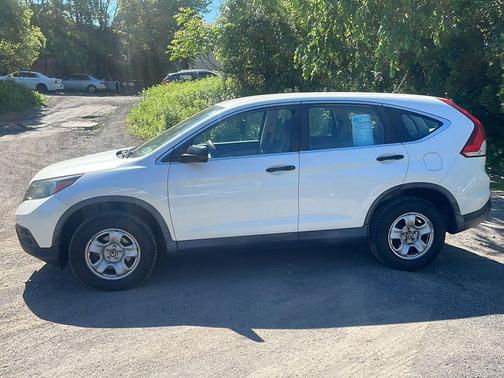 White Diamond Pearl 2014 Honda CR-V LX