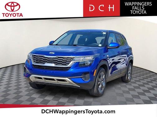 Neptune Blue 2021 Kia Seltos LX