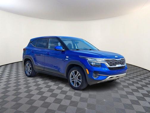 Neptune Blue 2021 Kia Seltos LX
