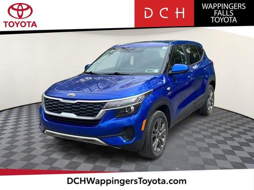 Neptune Blue 2021 Kia Seltos LX