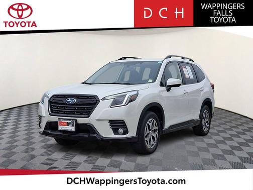 Crystal White Pearl 2023 Subaru Forester Premium