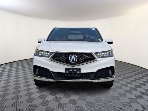 Platinum White Pearl 2020 Acura MDX 3.5L Technology & A-Spec Pkgs
