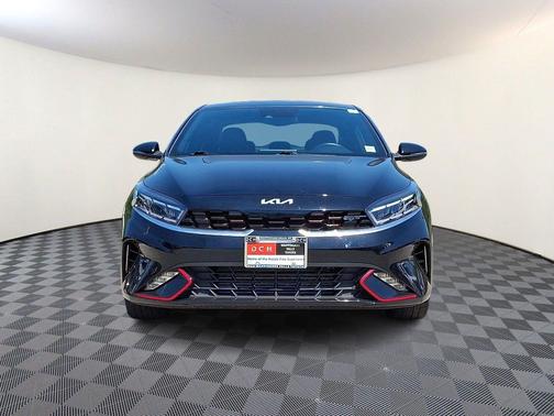 Aurora Black 2023 Kia Forte GT