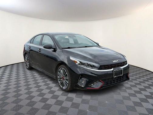 Aurora Black 2023 Kia Forte GT