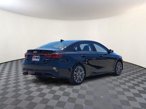 Aurora Black 2023 Kia Forte GT