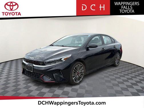 Aurora Black 2023 Kia Forte GT