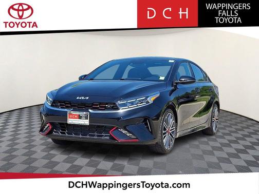 Aurora Black 2023 Kia Forte GT
