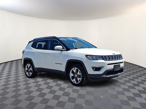 White Clearcoat 2019 Jeep Compass Limited