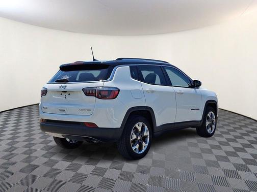 White Clearcoat 2019 Jeep Compass Limited