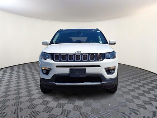White Clearcoat 2019 Jeep Compass Limited