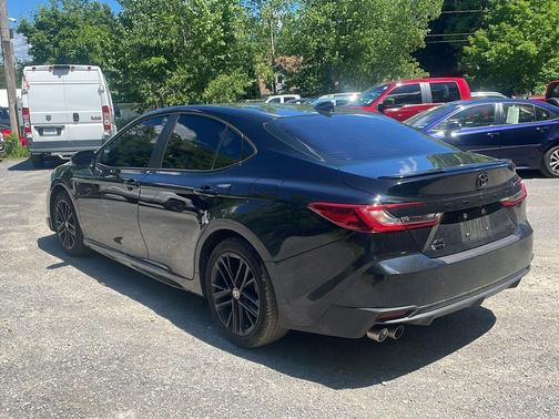 Midnight Black Metallic 2025 Toyota Camry SE