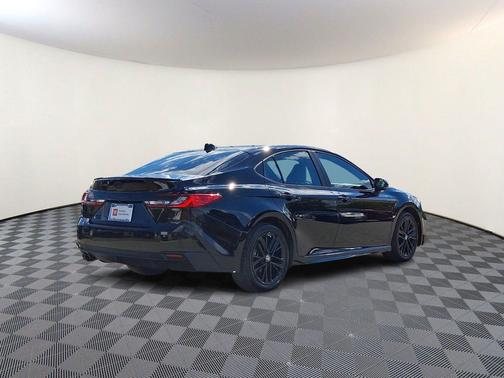 Midnight Black Metallic 2025 Toyota Camry SE
