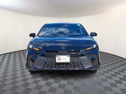 Midnight Black Metallic 2025 Toyota Camry SE