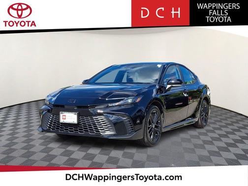 Midnight Black Metallic 2025 Toyota Camry SE