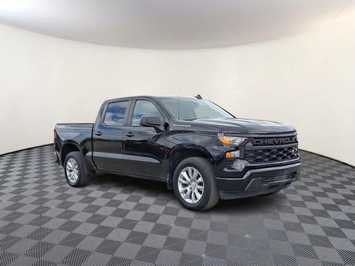Black 2023 Chevrolet Silverado 1500 Custom