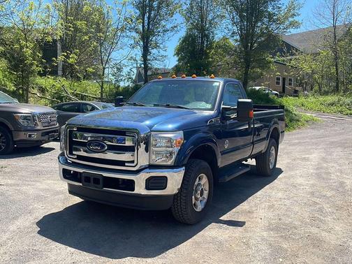 Blue Jeans Metallic 2016 Ford F-350 XLT
