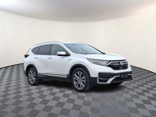 Platinum White Pearl 2022 Honda CR-V Hybrid Touring