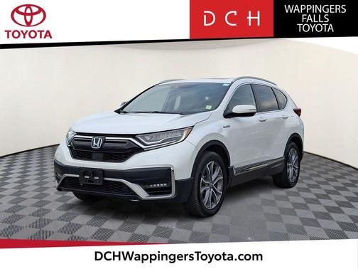 Platinum White Pearl 2022 Honda CR-V Hybrid Touring