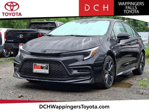 Midnight Black Metallic 2023 Toyota Corolla SE