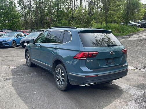 Stone Blue Metallic 2020 Volkswagen Tiguan 2.0T SE 4MOTION