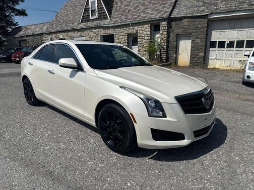 White Diamond Tricoat 2014 Cadillac ATS 2.0L Turbo