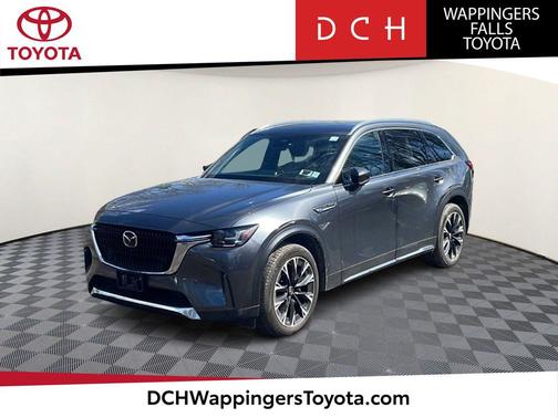 Machine Gray Metallic 2024 Mazda CX-90 PHEV Premium Plus