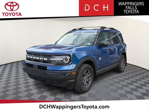 Atlas Blue Metallic 2024 Ford Bronco Sport Big Bend