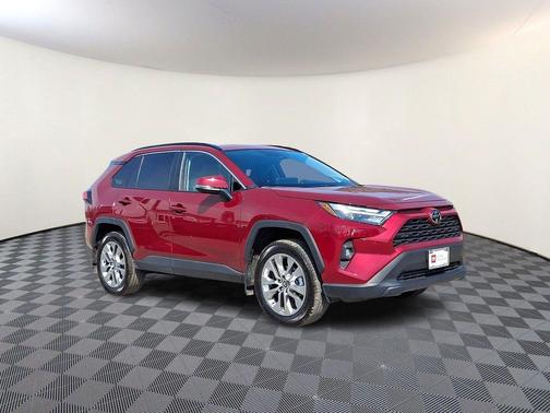 Ruby Flare Pearl 2025 Toyota RAV4 XLE Premium