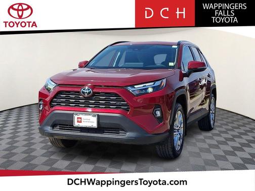 Ruby Flare Pearl 2025 Toyota RAV4 XLE Premium