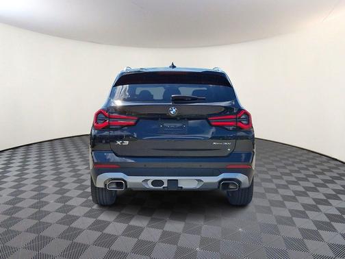 Black Sapphire Metallic 2024 BMW X3 xDrive30i