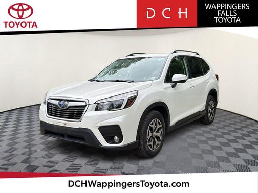 Crystal White Pearl 2021 Subaru Forester Premium