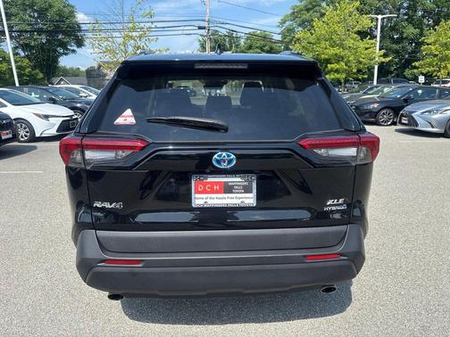 Midnight Black Metallic 2019 Toyota RAV4 Hybrid XLE