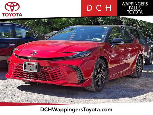 Midnight Black Metallic 2025 Toyota Camry XSE