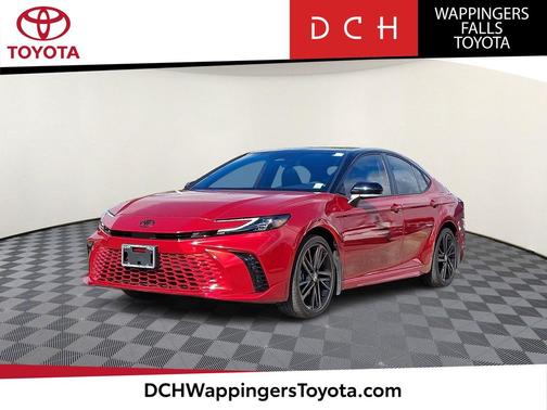 Midnight Black Metallic 2025 Toyota Camry XSE