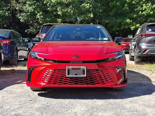Midnight Black Metallic 2025 Toyota Camry XSE