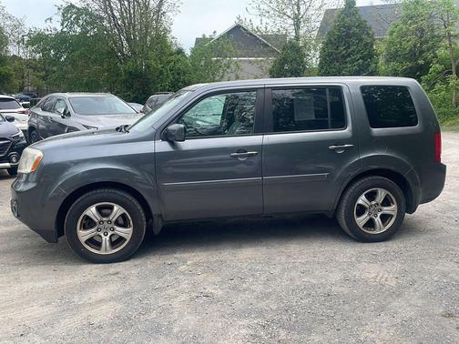 Polished Metal Metallic 2013 Honda Pilot EX-L