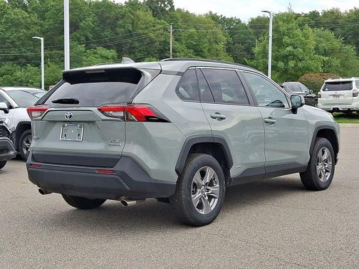 Lunar Rock 2023 Toyota RAV4 Hybrid XLE