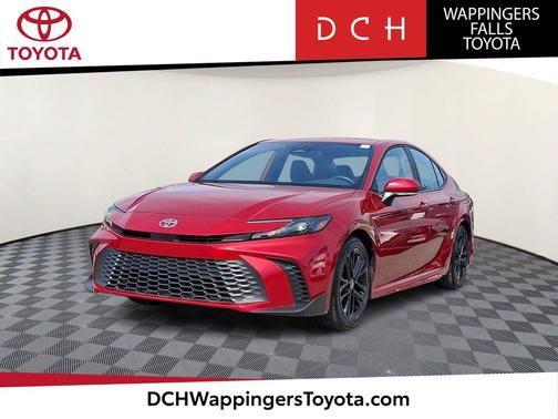 Supersonic Red 2025 Toyota Camry SE