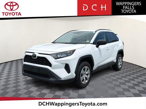 Super White 2020 Toyota RAV4 LE