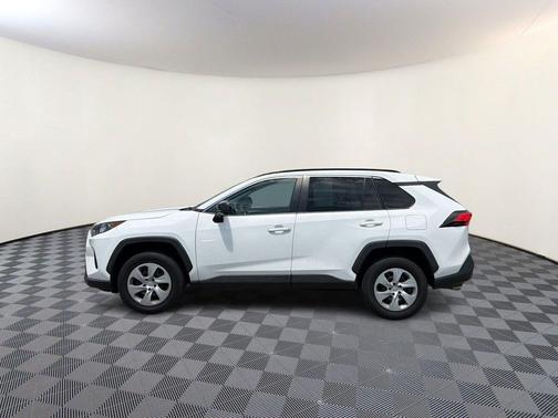 Super White 2020 Toyota RAV4 LE