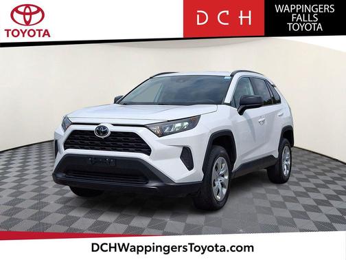 Super White 2020 Toyota RAV4 LE
